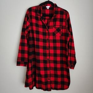 Target Wondershop Pajama Plaid Dress